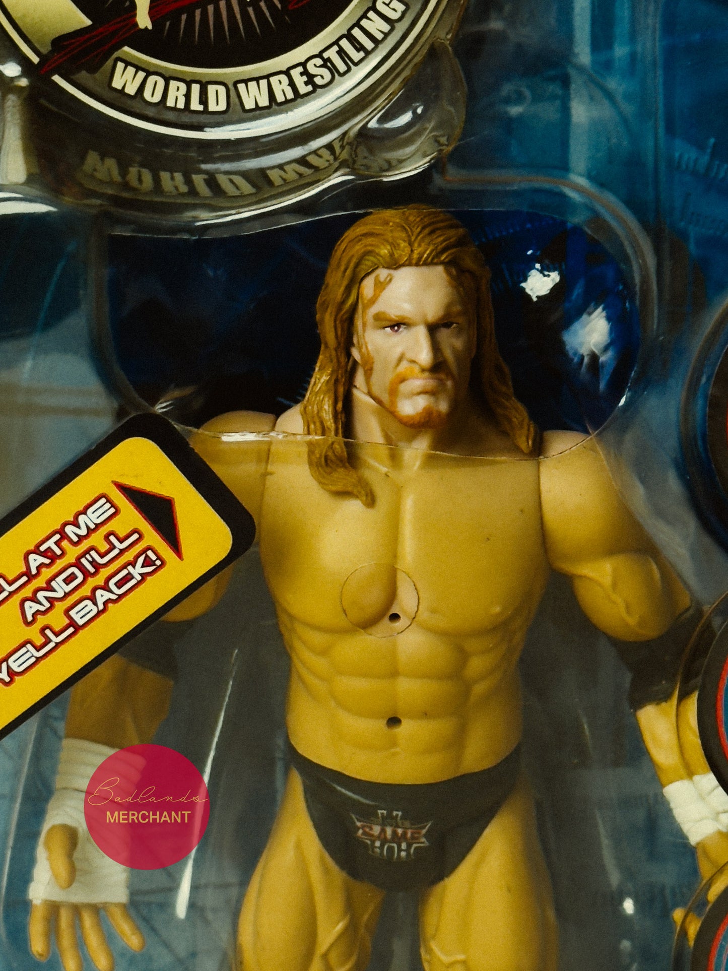 Triple H WWF Back Talkin' Crushers 3 Wrestlemania XVII WWE Jakks