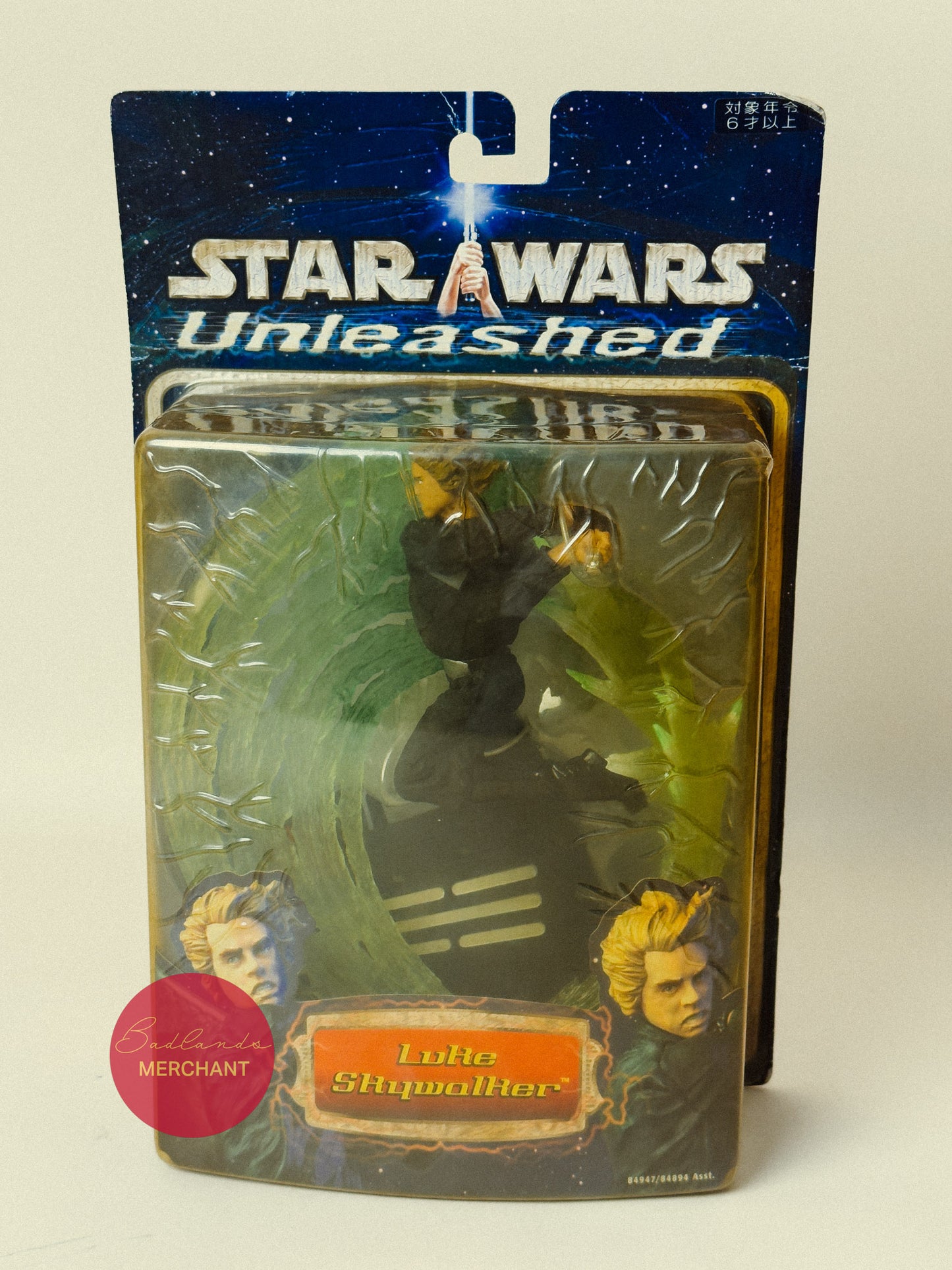Luke Skywalker Jedi Knight Action Figure Star Wars Unleashed