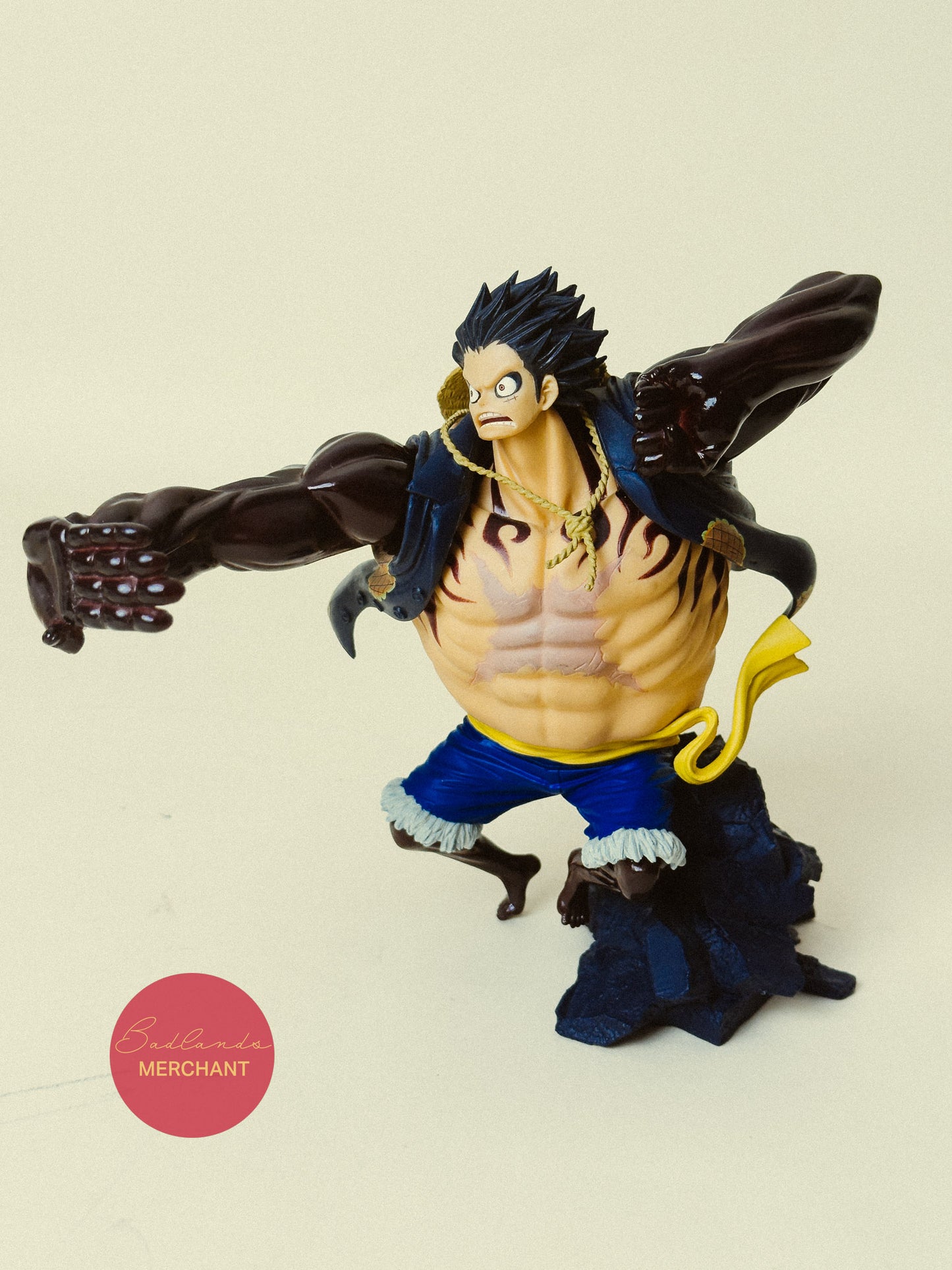 One Piece Figure Monkey D Luffy Gear 4 SCultures BIG Zoukeiou SPECIAL Banpresto