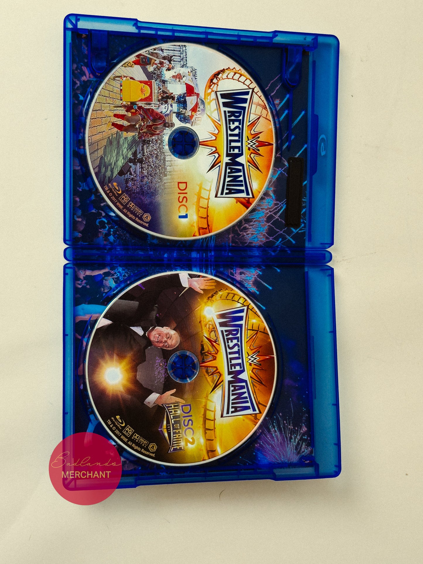 WWE WrestleMania 33 Blu-ray 2017