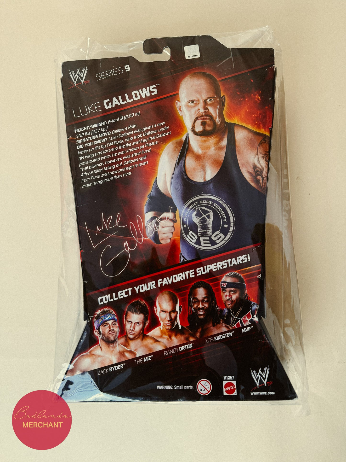Luke Gallows WWE Elite 9
