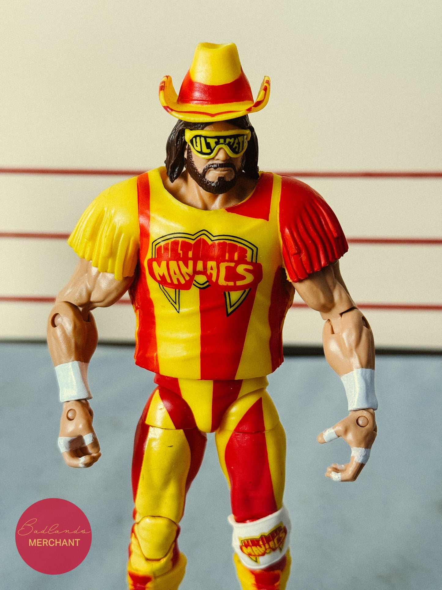 WWE Macho Man Randy Savage Figure Elite 44 Ultimate Maniacs