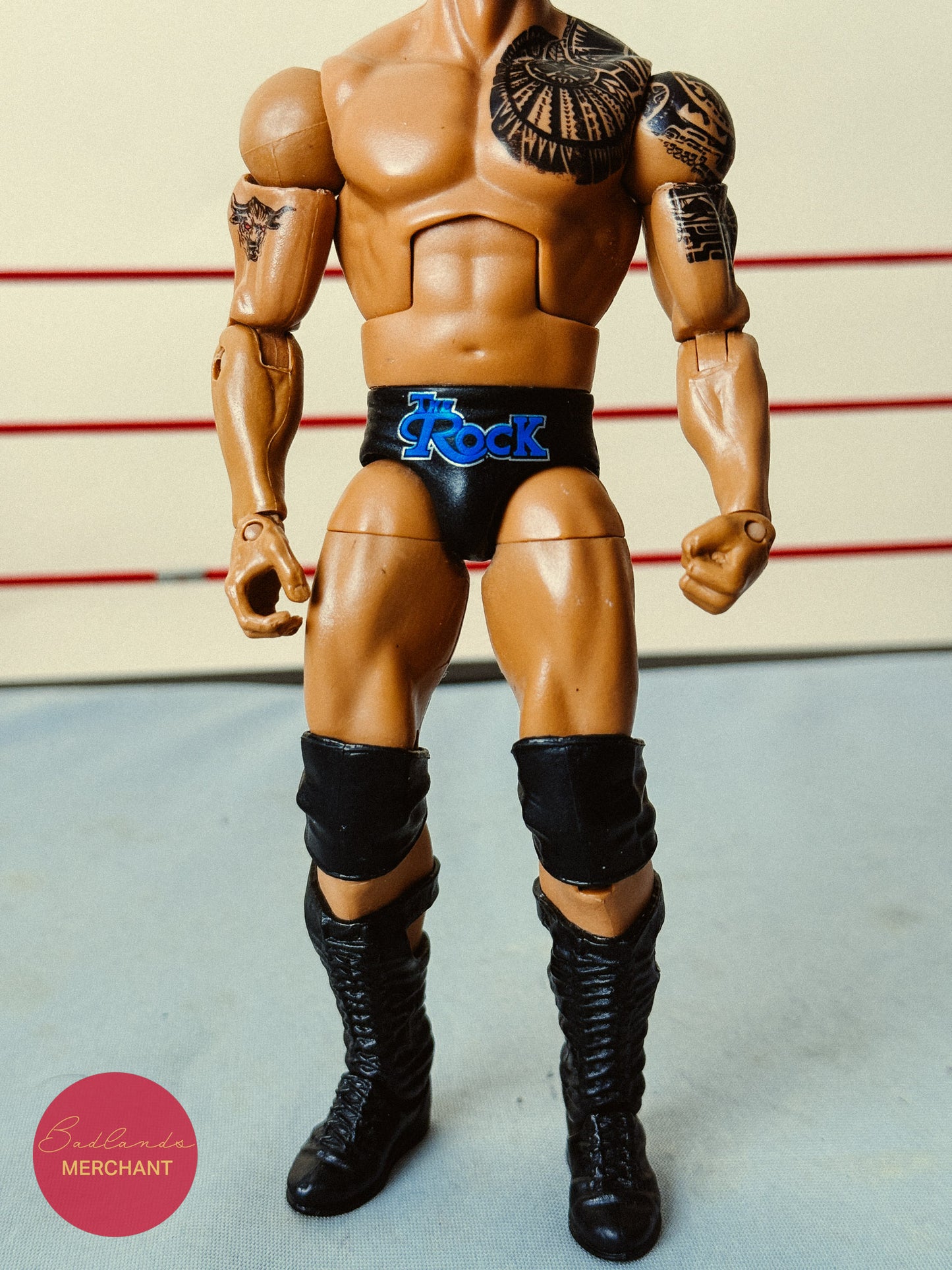 WWE Elite 14 The Rock Figure