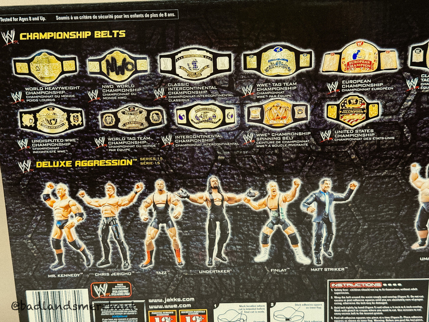 WWE Jakks Pacific ECW Championship Belt CM Punk