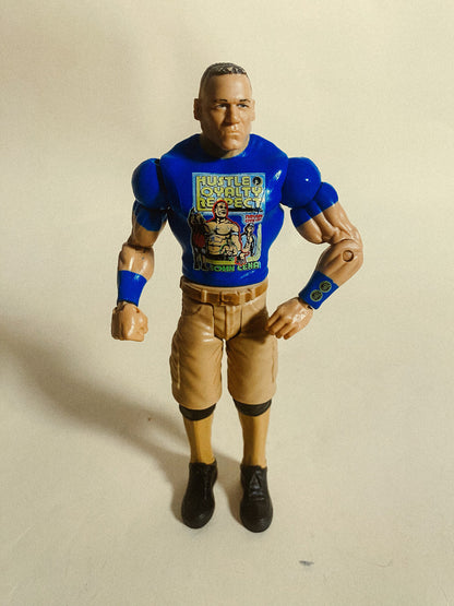 John Cena Blue Shirt - WWE Basic 82