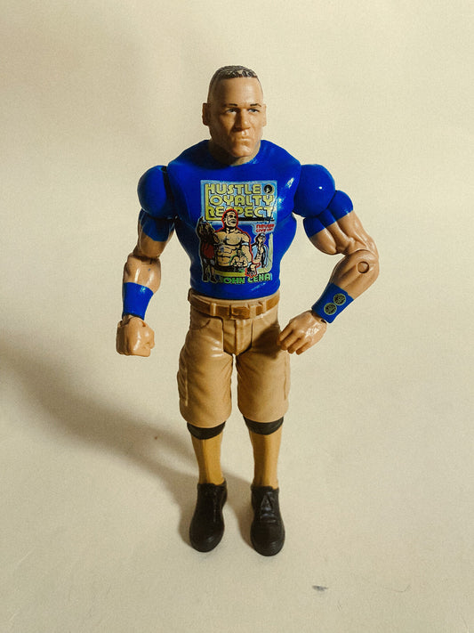 John Cena Blue Shirt - WWE Basic 82