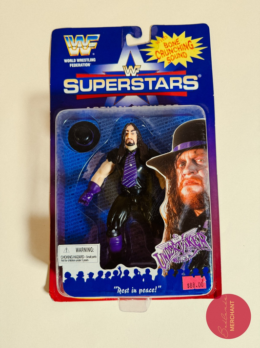 1996 JAKKS WWF Superstars Series 2 The Undertaker Bone Crunching Sound