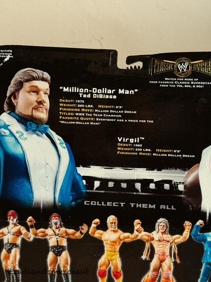 Million Dollar Man & Virgil Jakks - WWE Classic Superstars Figure 2 Pack