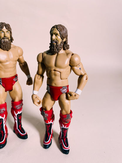 Wwe Mattel Figure Daniel Bryan Elite Series 38 & Basic 2x Red Shorts