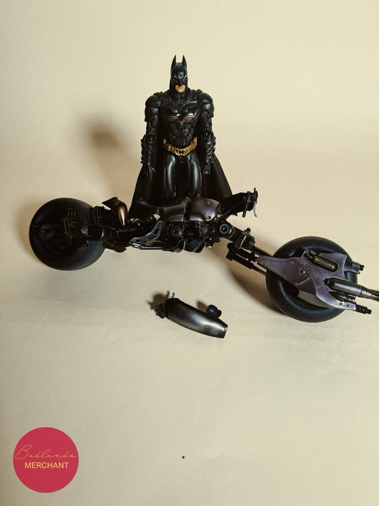Bandai Movie Realization Batman and Bat-Pod The Dark Knight Figure
