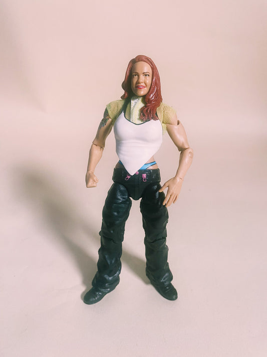 WWE Lita Elite Series #41 Mattel Figure Wrestling Flashback Complete