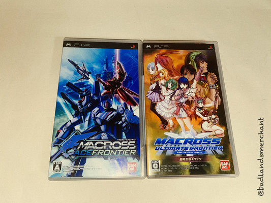 Macross Ace & Ultimate Frontier PSP Japan Lot 2