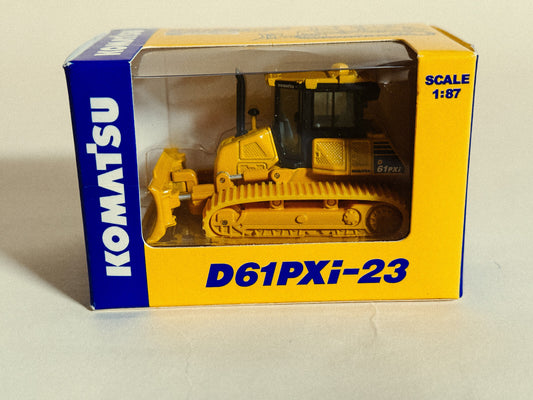 Komatsu Official Diecast Model Crawler Dozer D61PXi-23 1:87