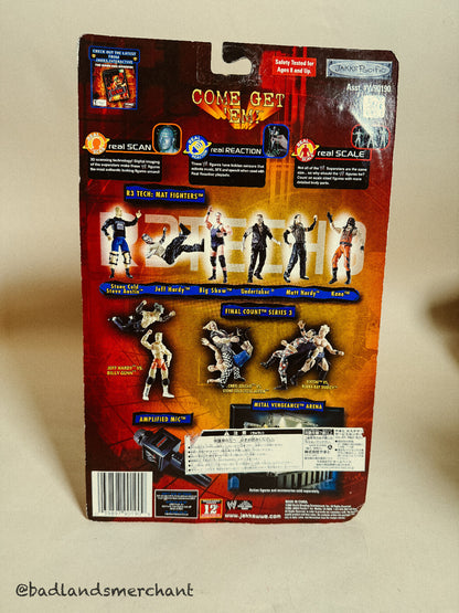 WWE Undertaker R3 Tech Metal Vengeance Mat Fighters Figure