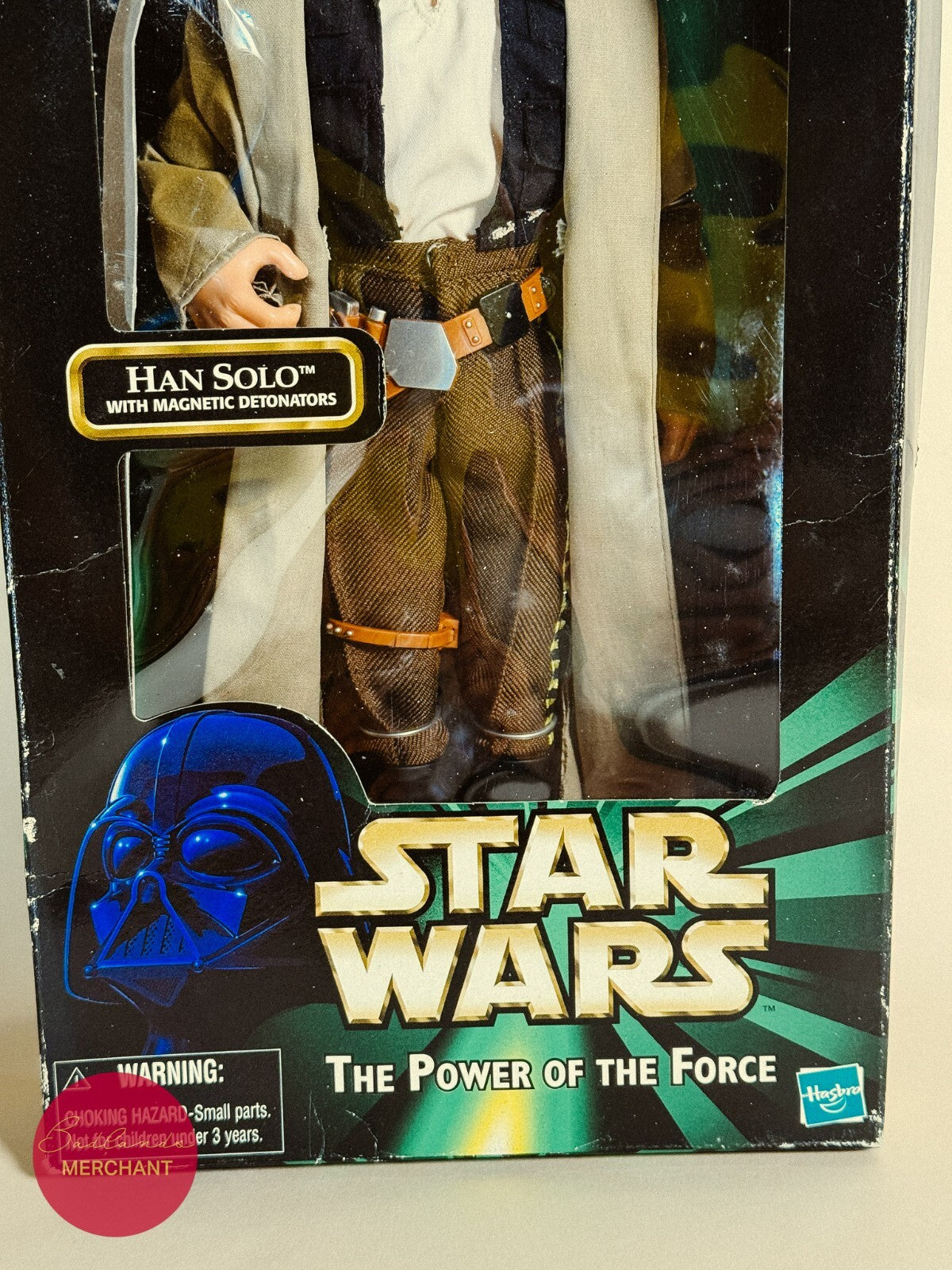 Star Wars Han Solo Power of the Force Figure 12" Magnetic Detonators