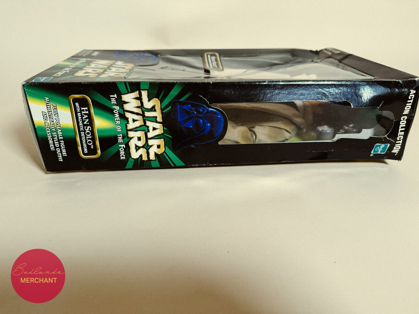 Star Wars Han Solo Power of the Force Figure 12" Magnetic Detonators