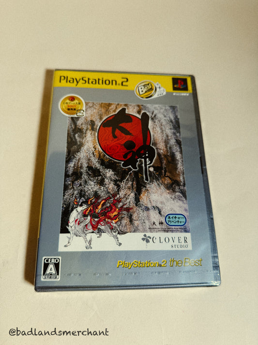Okami PlayStation 2 PS2  Japan Import New