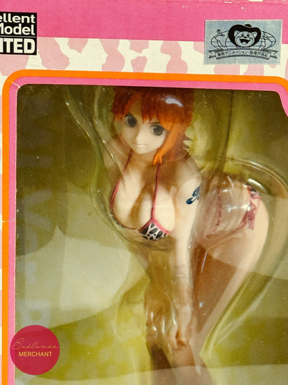 One Piece Nami Excellent Model Portrait of Pirates Limited Edition 1/8 Pink ver.