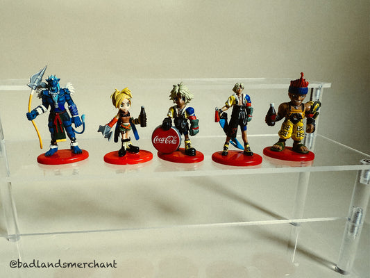 Final Fantasy Set Mini Figure Anime Coca Cola 5