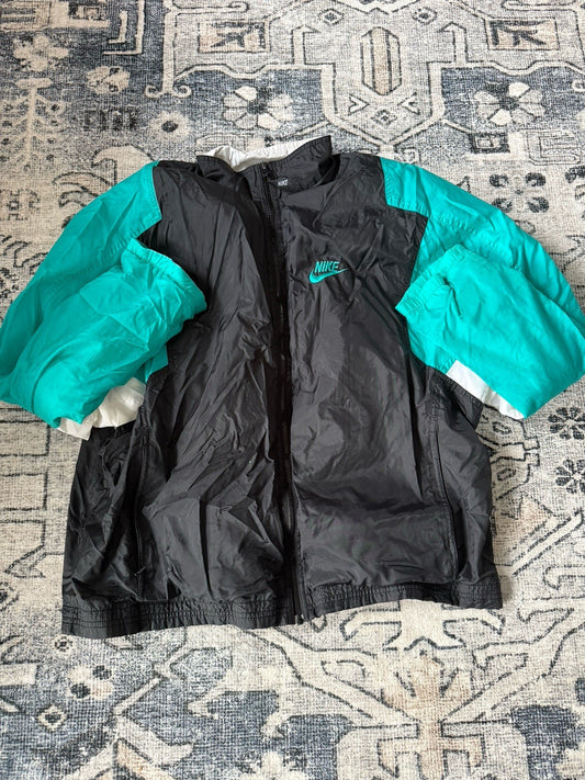 Vintage 90s Retro Nike Lightweight Windbreaker Jacket L Large