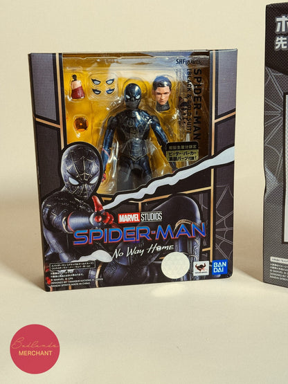S.H.Figuarts Spider-Man No Way Home Black & Gold Suit Portal Magic Circle Stand