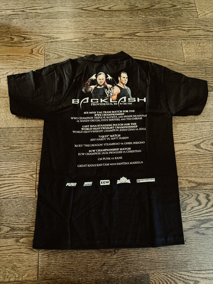 WWE Blacklash 2009 T-Shirt Medium M