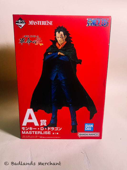 One Piece Monkey D. Dragon Figure Ichiban Kuji Flames of Revolution A Prize