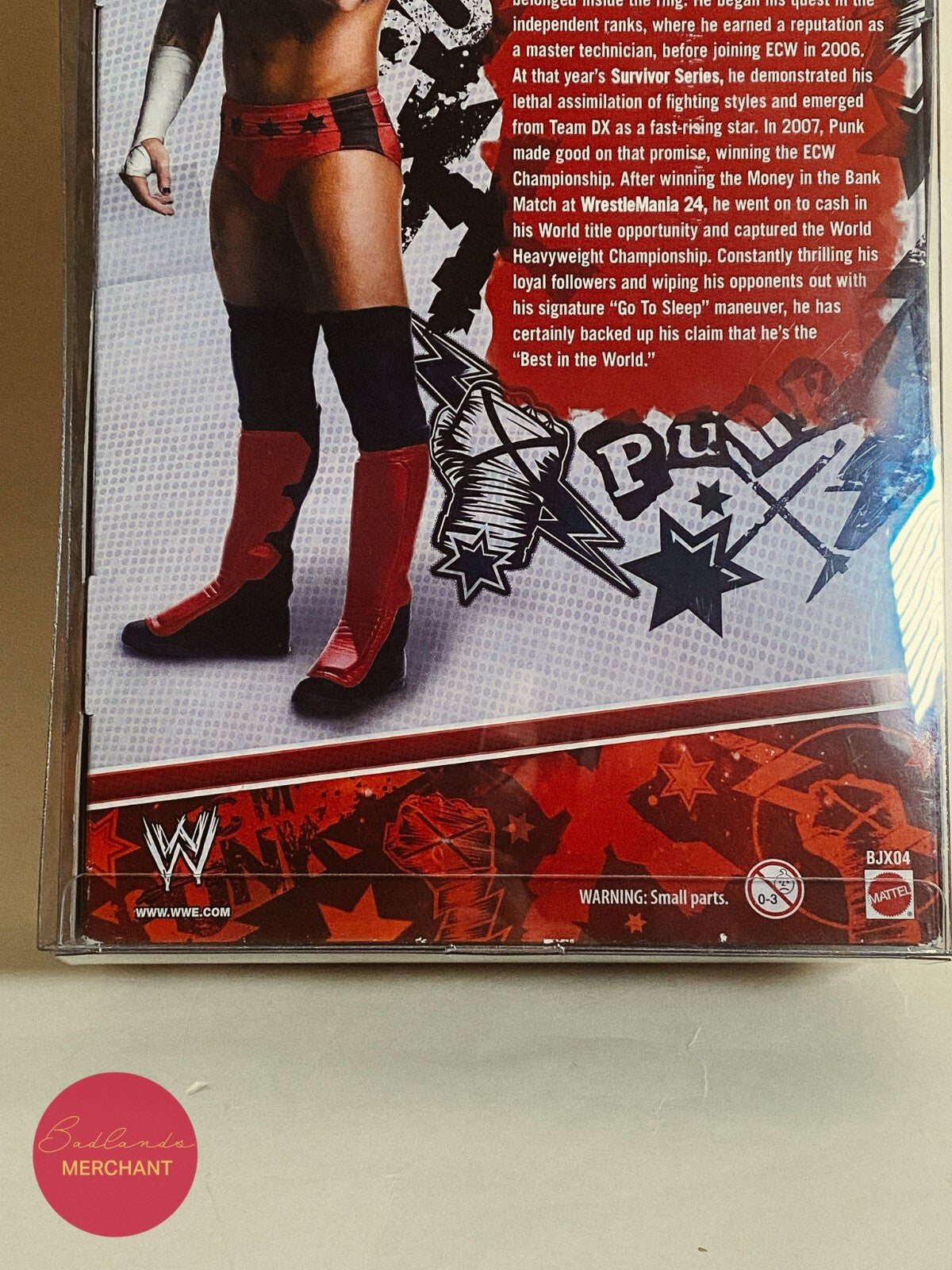 CM Punk WWE Elite Ringside Exclusive ECW Flashback