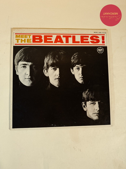 Meet The Beatles 1976 Apple EAS-70100 Mono Reissue Japan