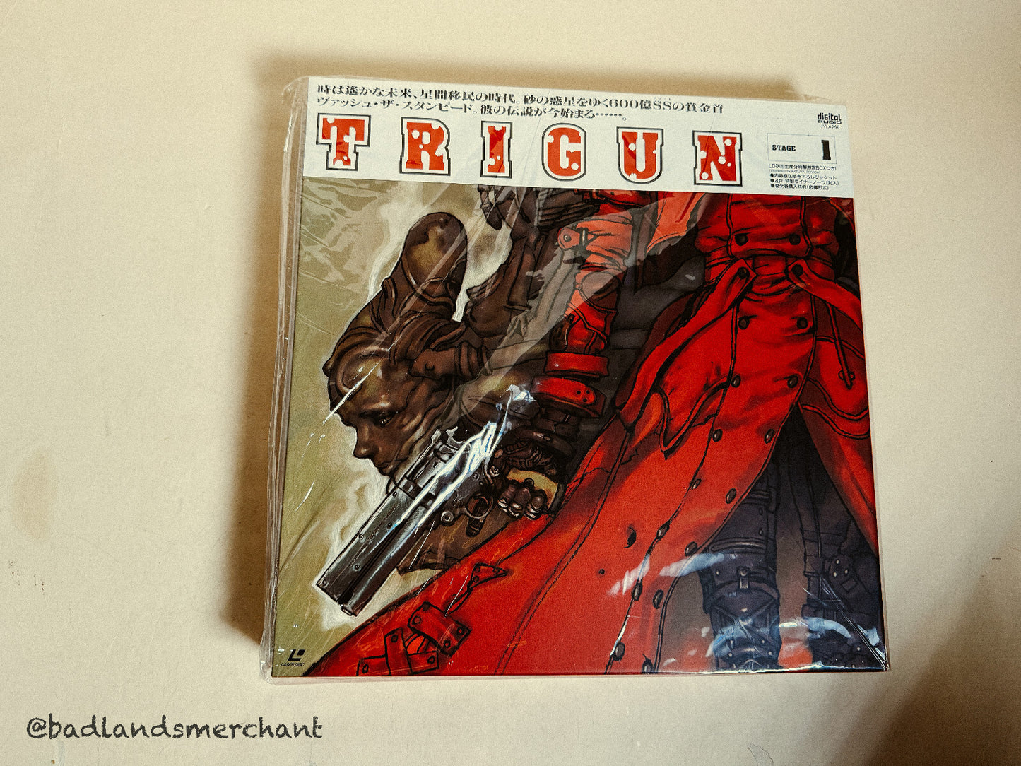 Trigun LD LaserDisc 13 Volumes Box Set