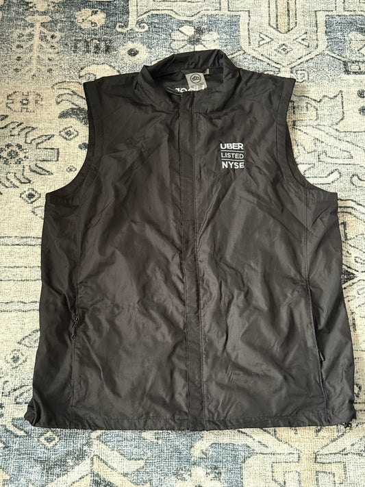 Uber Black Vest Size Mens XL NYSE Sock IPO Day