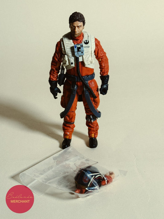 Star Wars Black Series Poe Dameron #07 Figure Hasbro Pilot Suit