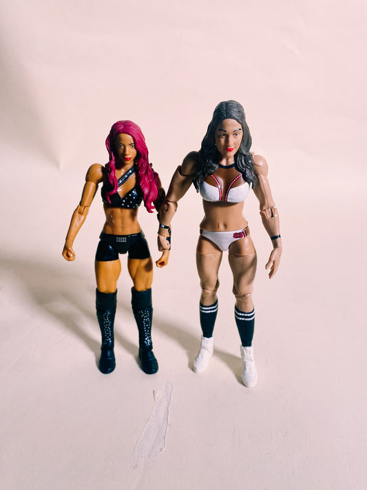 WWE Sasha Banks Series 59 & Nikki Bella Battle Packs Series 43
