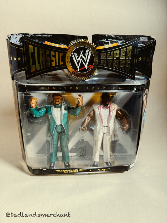 Million Dollar Man & Virgil Jakks - WWE Classic Superstars Figure 2 Pack