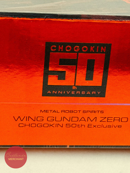 METAL ROBOT SPIRITS WING GUNDAM ZERO CHOGOKIN 50TH EXCLUSIVE