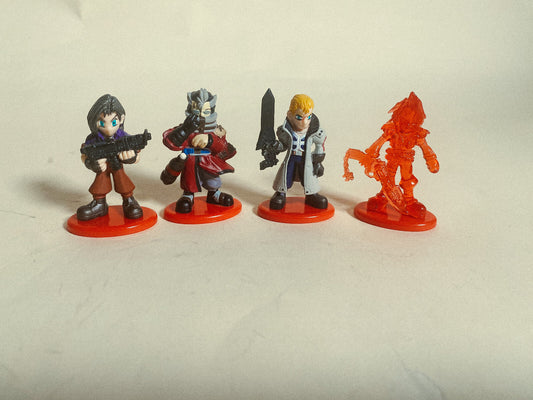 Final Fantasy Figure Coca-Cola Bonus Bulk Sale Set of 4