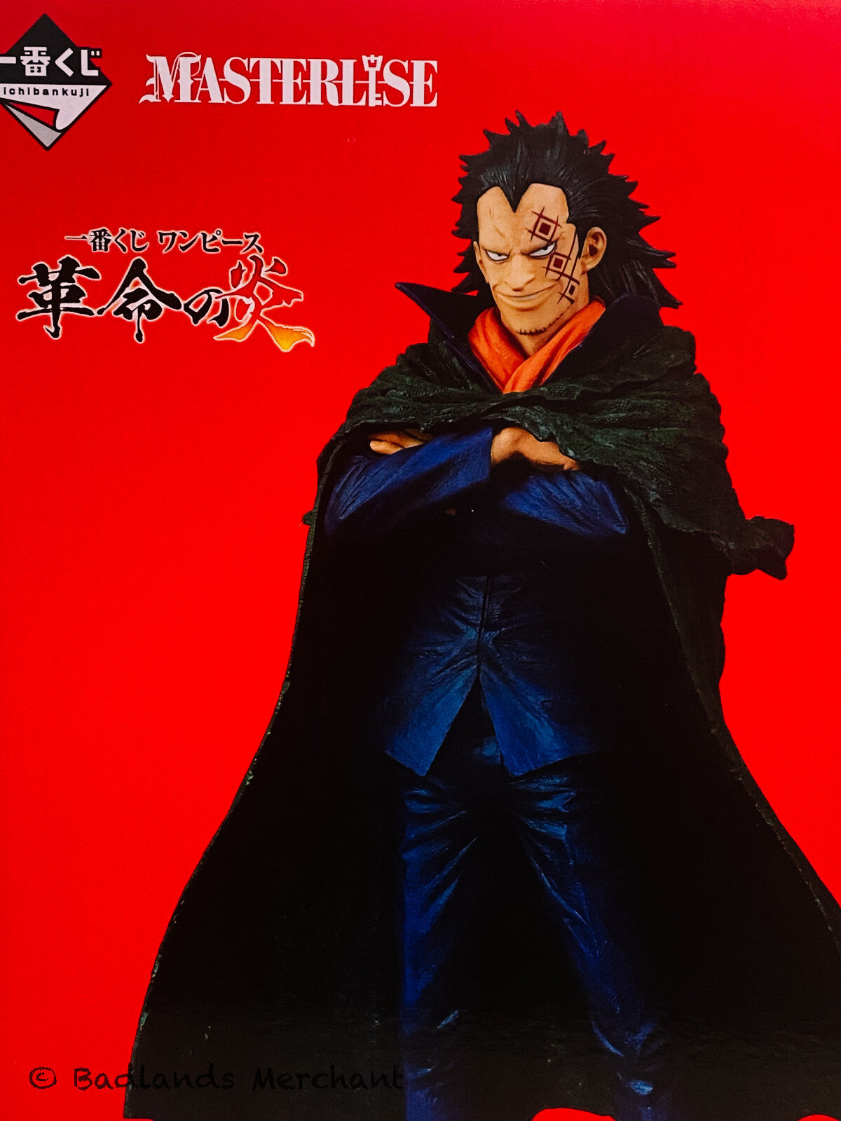 One Piece Monkey D. Dragon Figure Ichiban Kuji Flames of Revolution A Prize