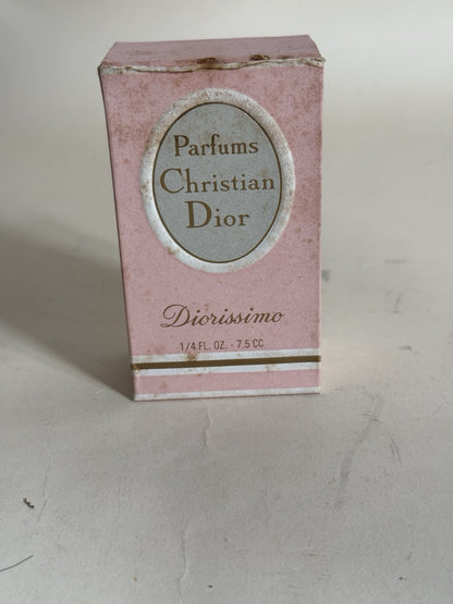 DIORISSIMO CHRISTIAN DIOR .25 Fl OZ VINTAGE PARFUM SPRAY