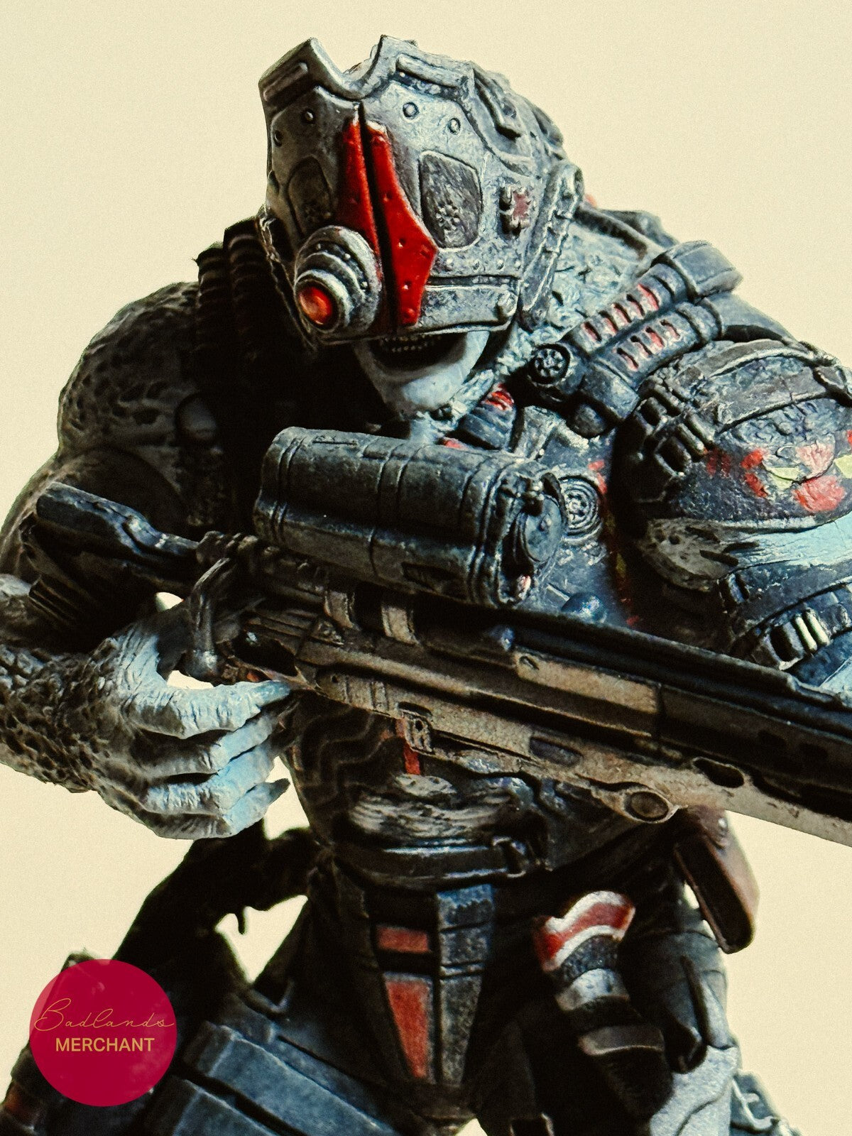NECA Gears of War 2 Cyclops Locust Drone Player Select Figure
