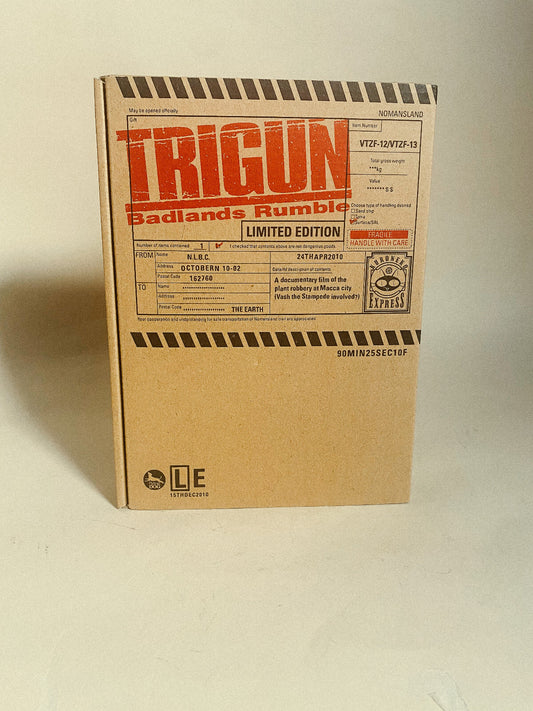 Trigun Badlands Rumble Blu-Ray Japanese Limited Edition DVD