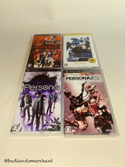 PSP Persona 1 & 2 Sin & Punishment 3 Set Japan Import
