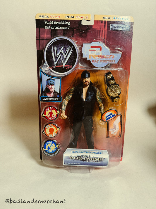 WWE Undertaker R3 Tech Metal Vengeance Mat Fighters Figure