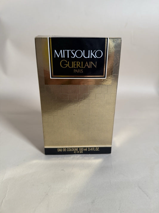 Vintage Mitsouko Guerlain Paris Eau De Cologne 100ml 3.4 Fl