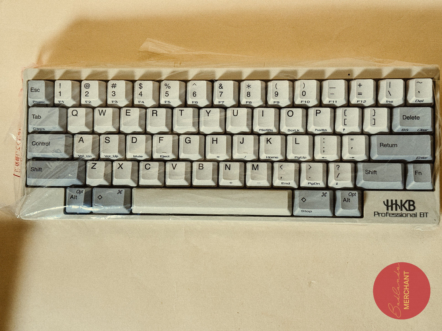 Happy Hacking Keyboard HHKB Professional BT PD-KB600W White