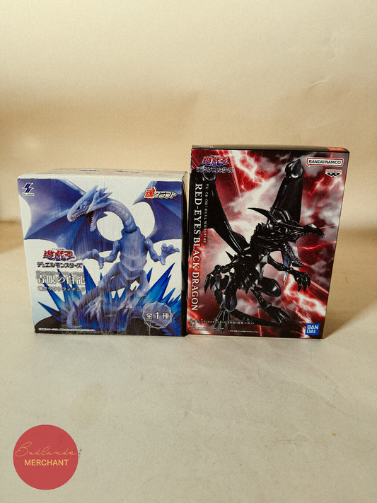 Yu-Gi-Oh! Duel Monsters Blue Eyes White Dragon Red Eyes Black Dragon Lot