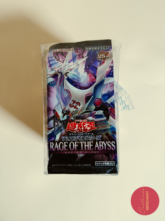 Yu-Gi-Oh! OCG RAGE OF THE ABYSS 48 Packs Booster Box Loose Japan