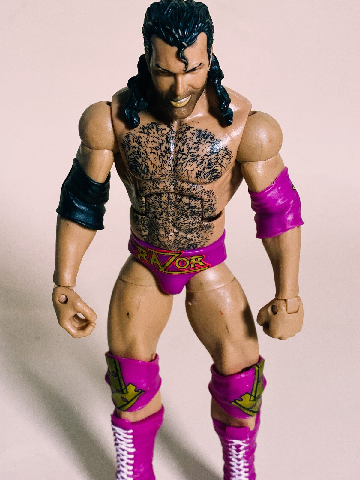 WWE Mattel Elite Defining Moments Razor Ramon Action Figure