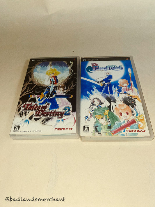 Tales of Rebirth & Destiny 2 Lot - PSP Japan