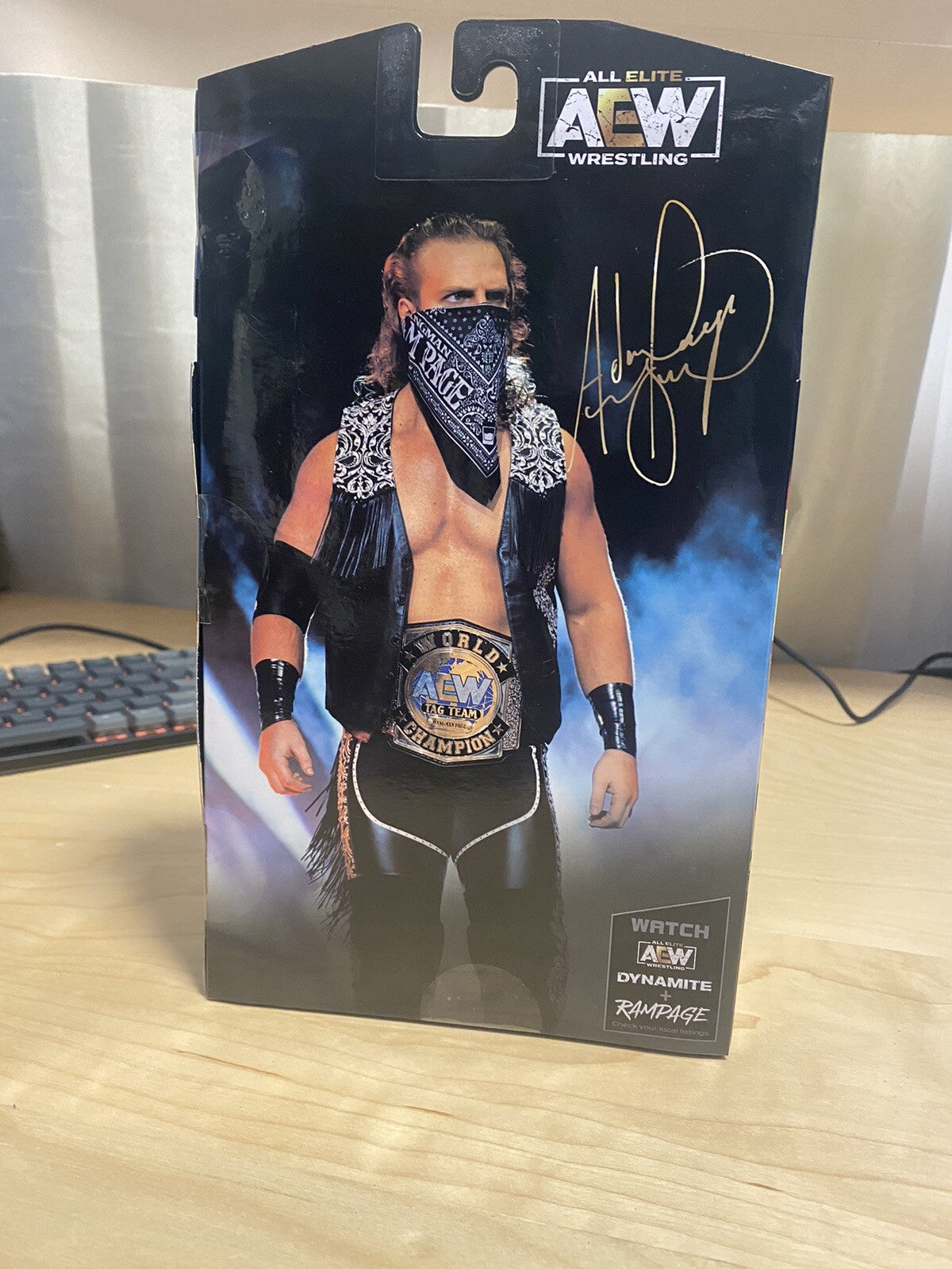 AEW Shop exclusive Hook / Adam Page Chase 6" Action Figure LE 1/3000 NEW