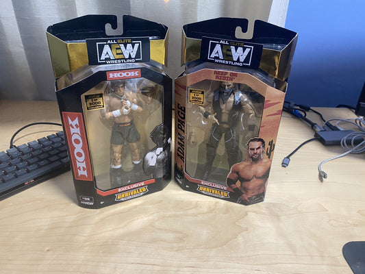 AEW Shop exclusive Hook / Adam Page Chase 6" Action Figure LE 1/3000 NEW